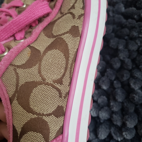 Coach Dawnell Low Top Fashion Sneakers Sz5.5 - Picture 7 of 16